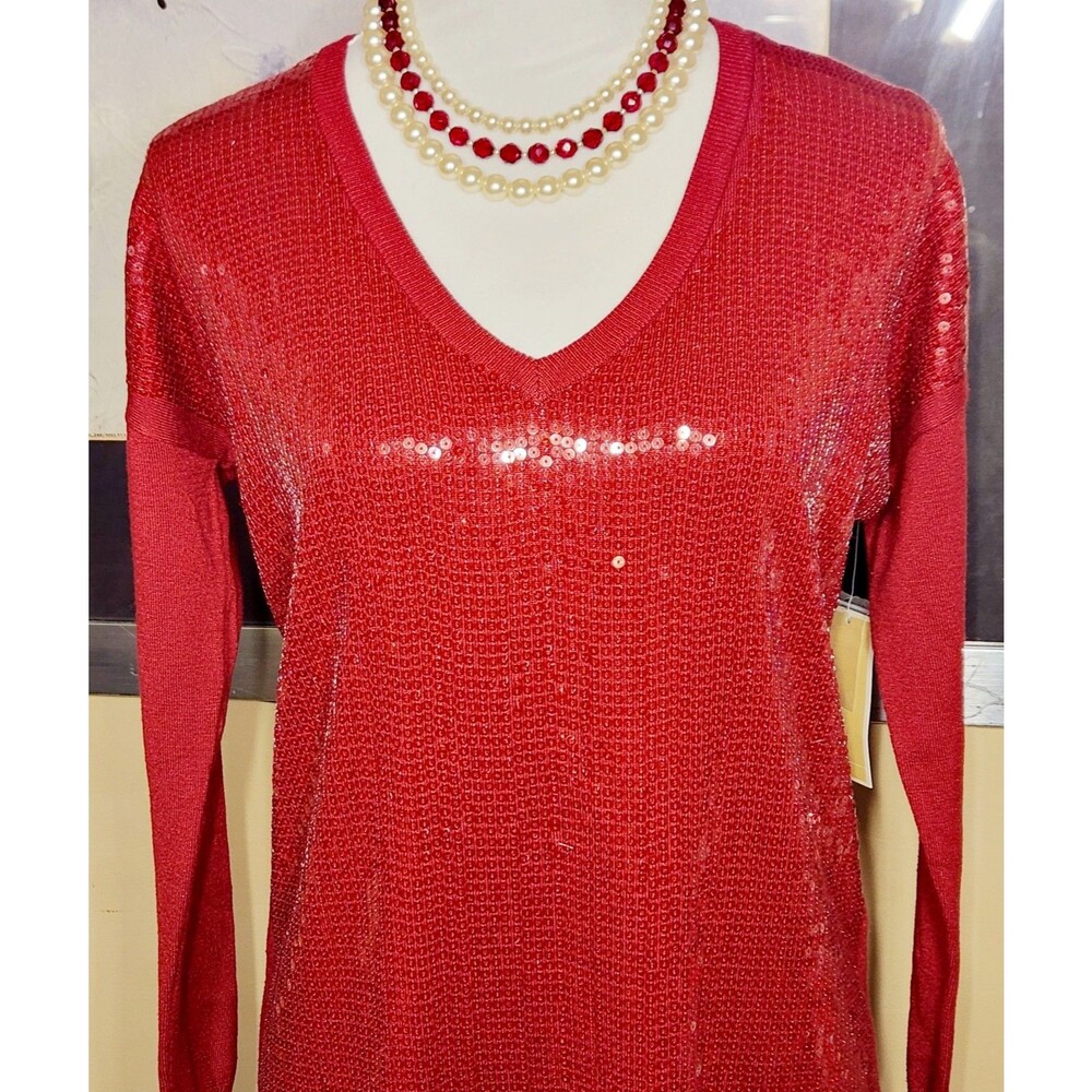 NEW MICHAEL Michael Kors Minamalist Glam Sequins Party Cocktail Dress Sz S